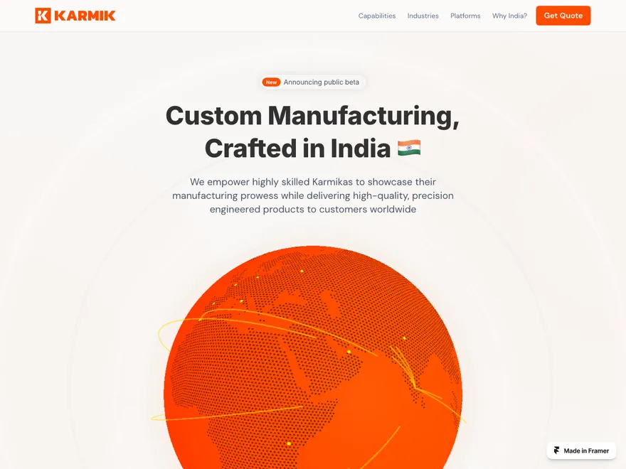 Karmik website
