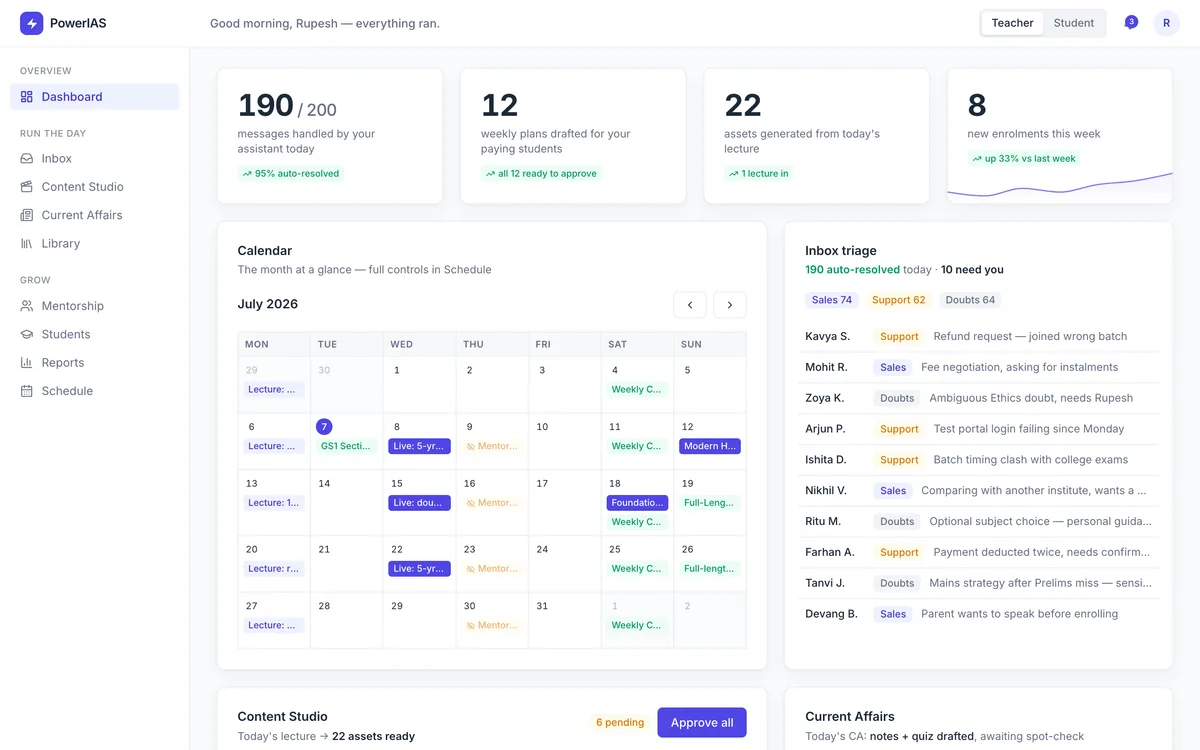 Mentorship LMS project